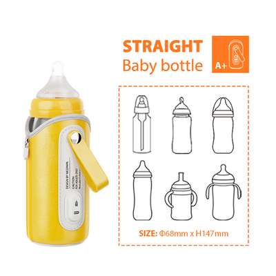 8oz 240ml Susu Perjalanan Sempit Penghangat Botol Bayi Portabel Bebas BPA