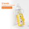 Botol Dispenser Formula Perjalanan 3 In 1 USB Susu Bayi Botol Kaca BPA Free