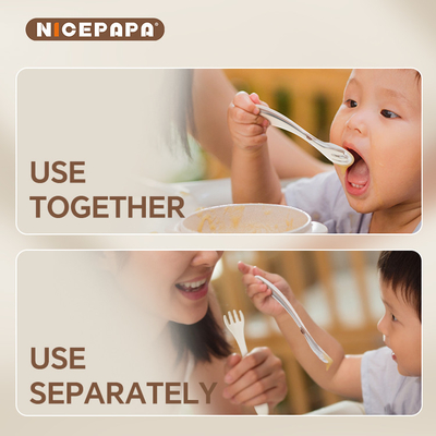 2-in-1 Bayi Sapi Dan Cangkang Barang Bayi Orangtua&amp;Anak Pergaulan Cangkang&amp;Sapi Baby Feeding Kit