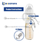Isolasi USB Baby Bottle Warmer Glass Travel Feeding Set Dengan Penyesuaian Suhu Susu Siram Cepat Botol Bayi Lucu