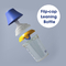 Natual Flip Cap Botol Bayi 180ml / 240ml Botol Plastik PPSU Anti Kolik