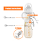 Night Feeding USB charger pemanas listrik penghangat Formula dispenser kaca botol susu bayi 240ml