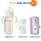 Anti-Colic 240ml Formula Membuat Dispenser Pencampur Botol Bayi Dengan Penghangat Botol Perjalanan USB 240ml 3 in 1 Night Feeding