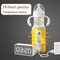 Logo Disesuaikan USB Portabel Perjalanan Luar Ruangan PPSU Memberi Makan Bayi Hangat Botol Hadiah Set Anti-Colic 240 Ml Formula Maker